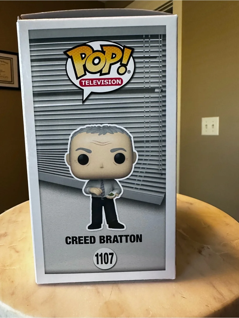 Funko Pop! Television Creed Bratton Vinyl Figure - White, Brown, Black